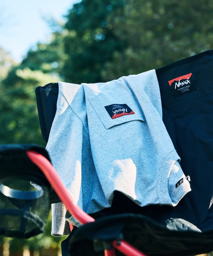 NANGA 別注 ECO HYBRID LOGO TEE / 小LOGO 短袖T恤