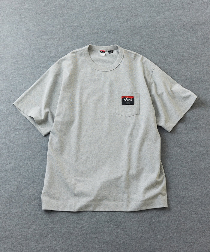 NANGA 別注 ECO HYBRID LOGO TEE / 小LOGO 短袖T恤