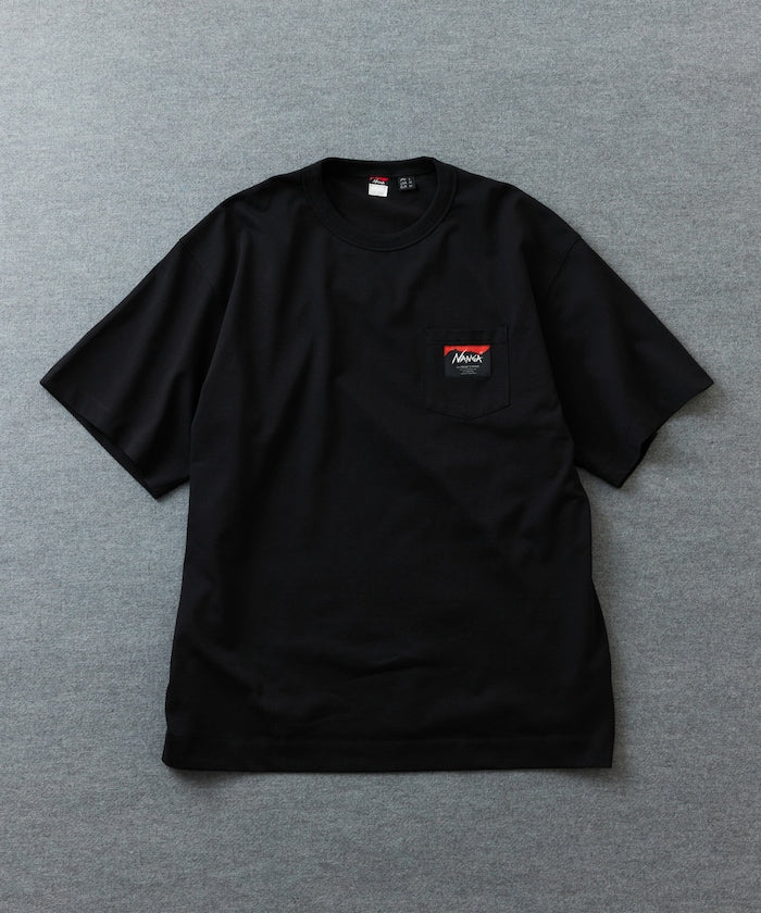 NANGA 別注 ECO HYBRID LOGO TEE / 小LOGO 短袖T恤