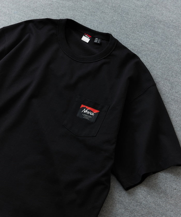 NANGA 別注 ECO HYBRID LOGO TEE / 小LOGO 短袖T恤