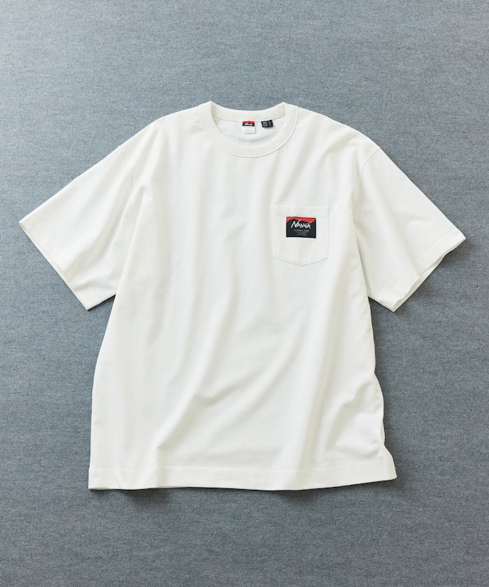 NANGA 別注 ECO HYBRID LOGO TEE / 小LOGO 短袖T恤