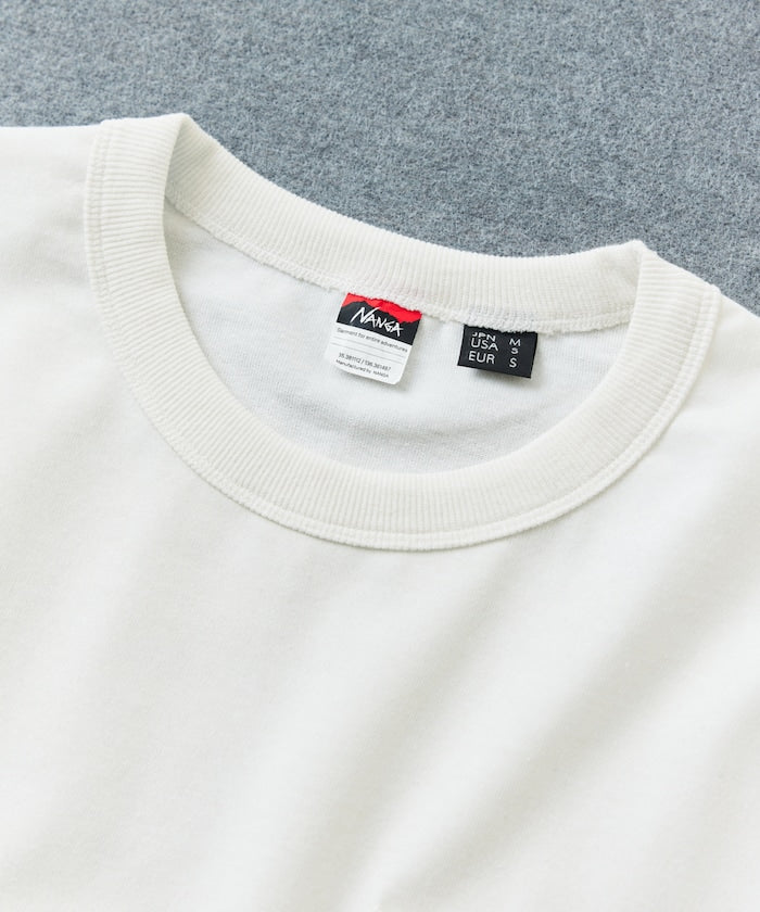 NANGA 別注 ECO HYBRID LOGO TEE / 小LOGO 短袖T恤