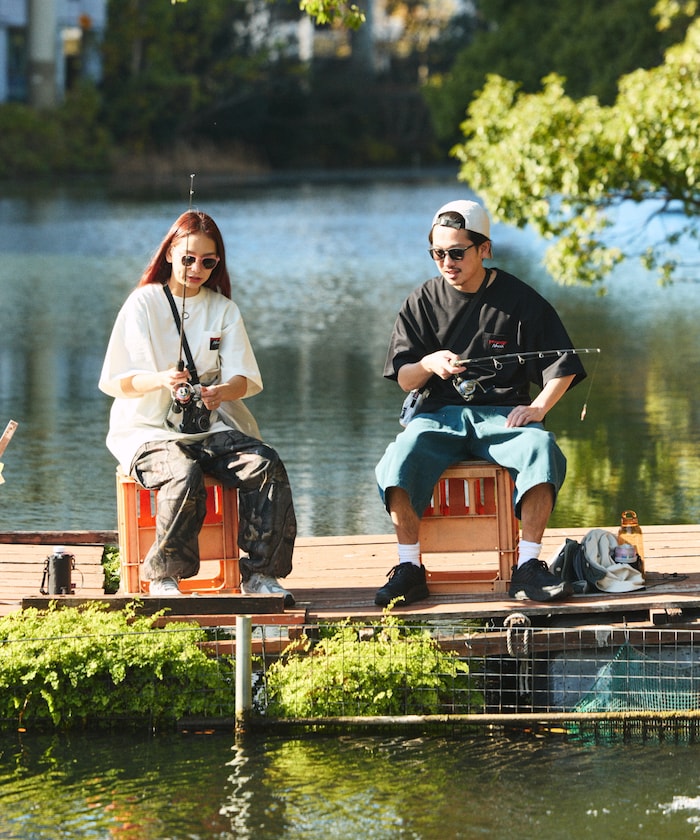 NANGA 別注 ECO HYBRID LOGO TEE / 小LOGO 短袖T恤