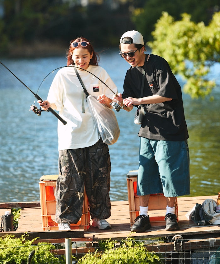 NANGA 別注 ECO HYBRID LOGO TEE / 小LOGO 短袖T恤