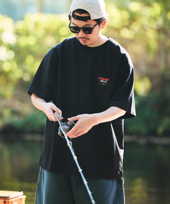 NANGA 別注 ECO HYBRID LOGO TEE / 小LOGO 短袖T恤