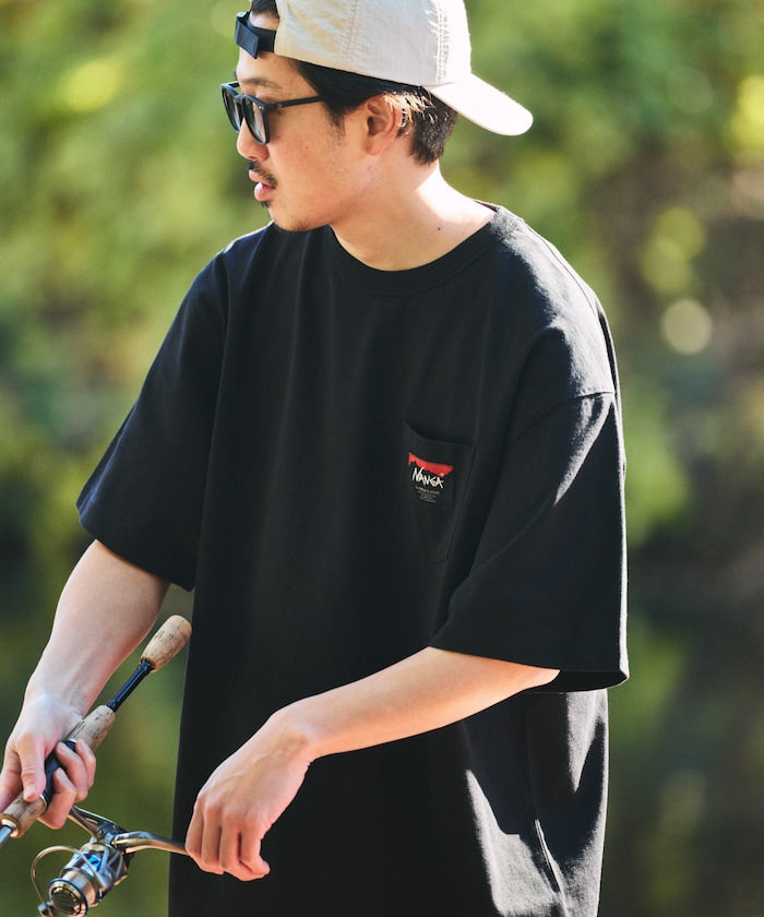 NANGA 別注 ECO HYBRID LOGO TEE / 小LOGO 短袖T恤