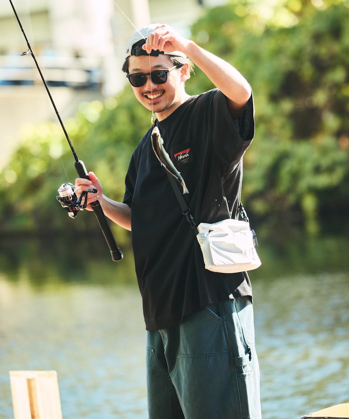 NANGA 別注 ECO HYBRID LOGO TEE / 小LOGO 短袖T恤