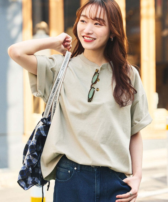 FREAK’S STORE / 9盎司 亨利領 短袖T恤