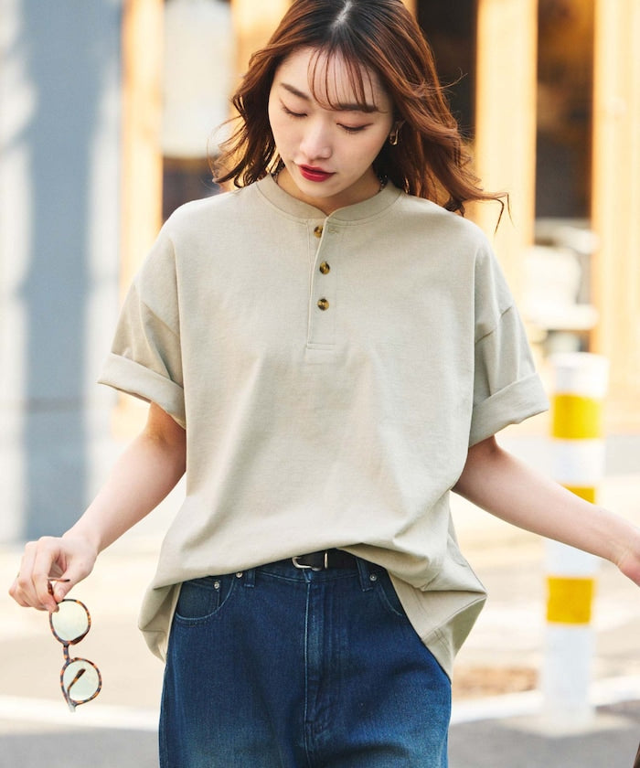 FREAK’S STORE / 9盎司 亨利領 短袖T恤