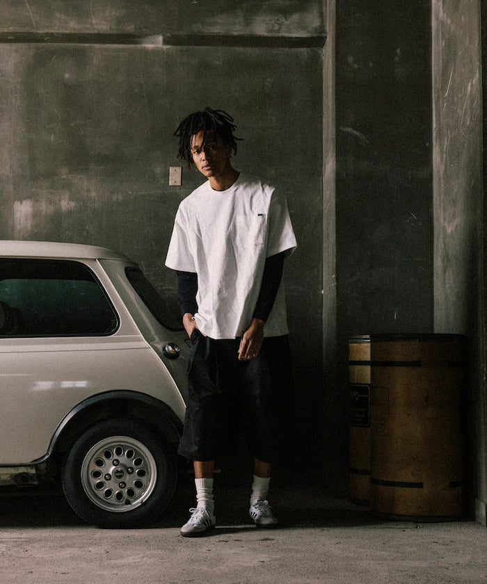 RED KAP × FREAK’S STORE 別注 2TUCK BAGGY WIDE TWILL SHORTS PANTS / 雙褶寬版斜紋短褲