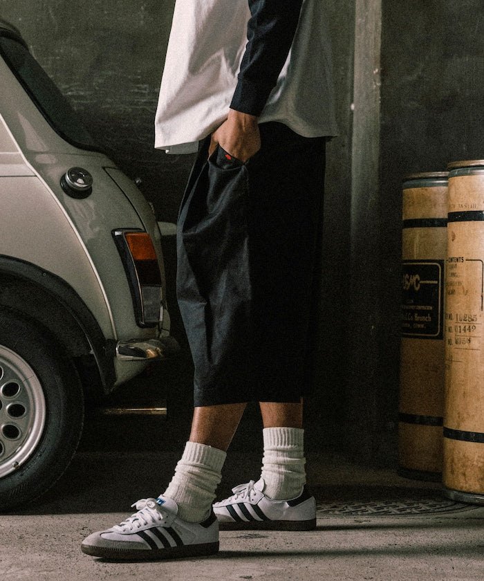 RED KAP × FREAK’S STORE 別注 2TUCK BAGGY WIDE TWILL SHORTS PANTS / 雙褶寬版斜紋短褲