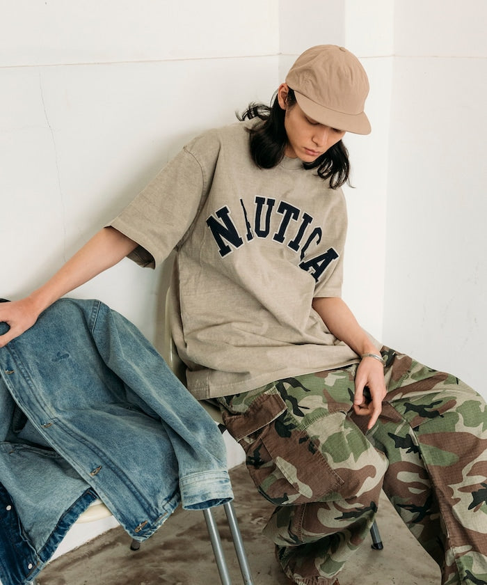 NAUTICA Pigment Dyed Arch Logo S/S Tee / 仿舊 短袖T恤 現貨