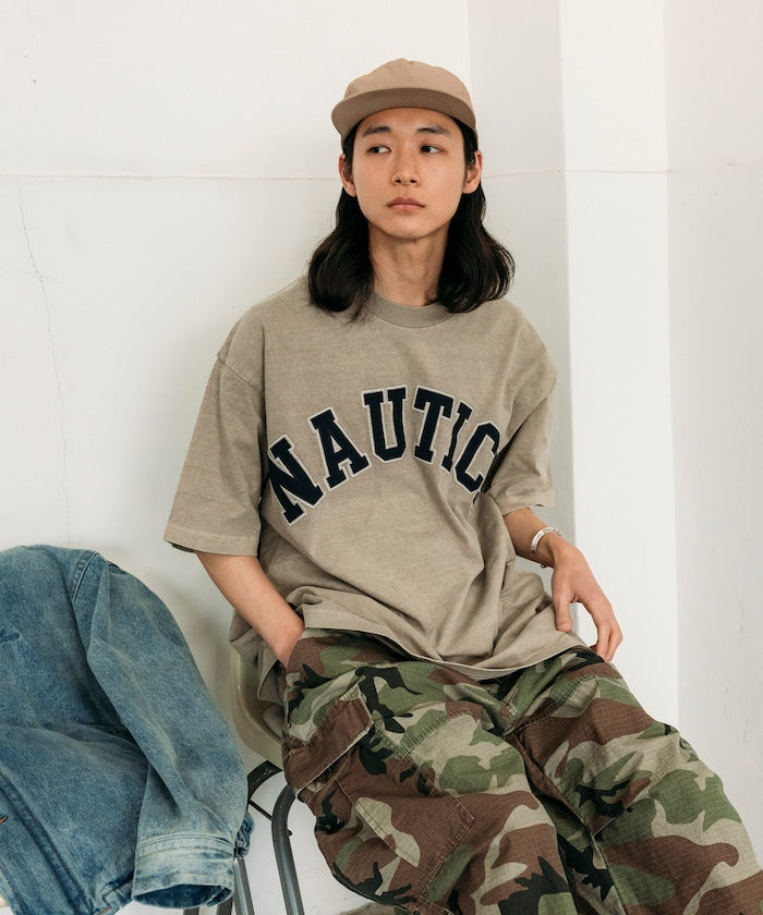 NAUTICA Pigment Dyed Arch Logo S/S Tee / 仿舊 短袖T恤 現貨