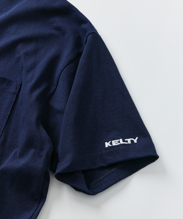 KELTY×FREAK'S STORE / 刺繡小標 口袋 短袖T恤