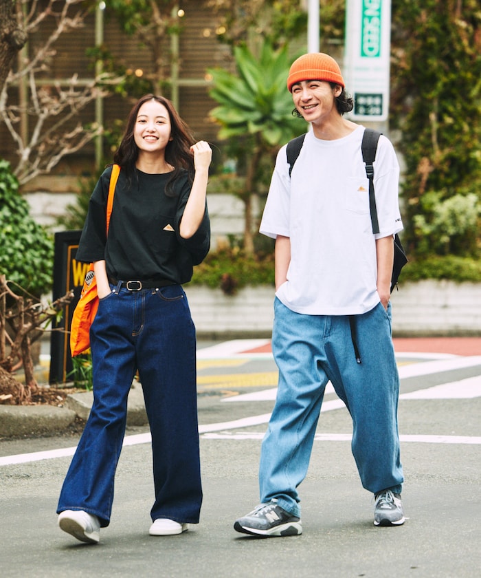 KELTY×FREAK'S STORE / 刺繡小標 口袋 短袖T恤