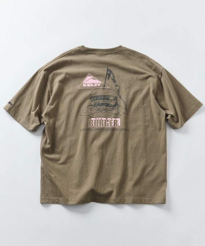 KELTY × FREAK'S STORE 漢堡圖案 短袖T恤