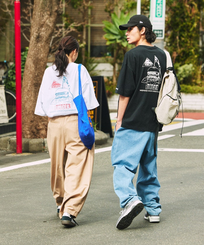 KELTY × FREAK'S STORE 漢堡圖案 短袖T恤