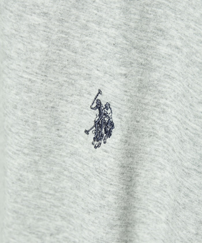 U.S. POLO ASSN. / 涼感刺繡短袖T恤+短褲 套裝組