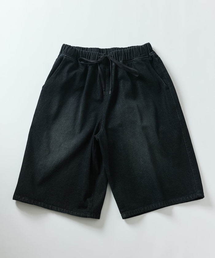 FREAK’S STORE / 復古水洗 牛仔鬆緊短褲