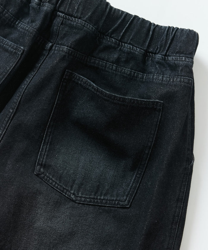 FREAK’S STORE / 復古水洗 牛仔鬆緊短褲