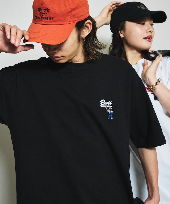 BEN DAVIS×FREAK'S STORE / 刺繡 短袖T恤