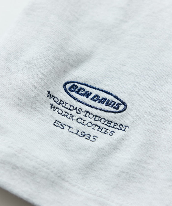 BEN DAVIS×FREAK'S STORE / 刺繡 短袖T恤