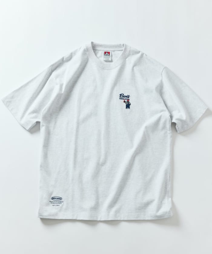 BEN DAVIS×FREAK'S STORE / 刺繡 短袖T恤