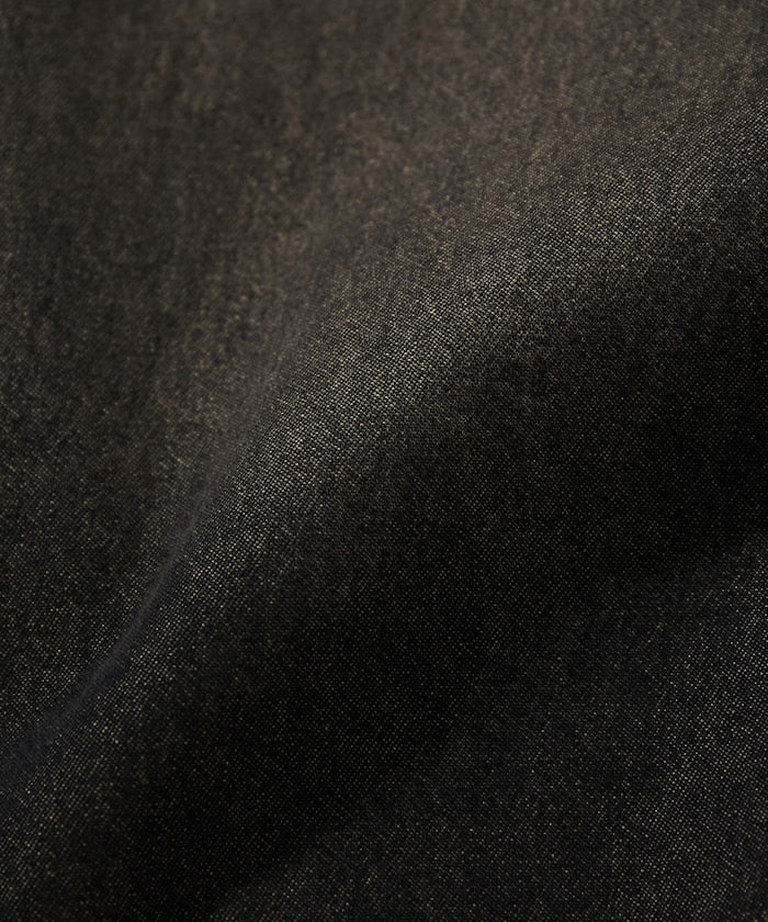 FREAK’S STORE / 寬版 丹寧 短襯衫