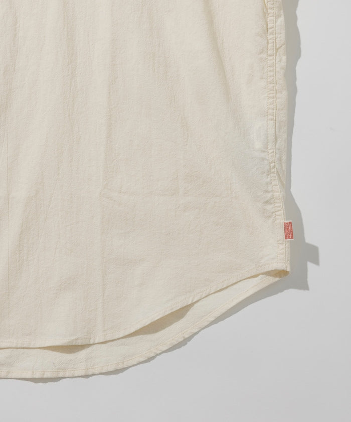 HINSON / 別注 皺感 短袖襯衫