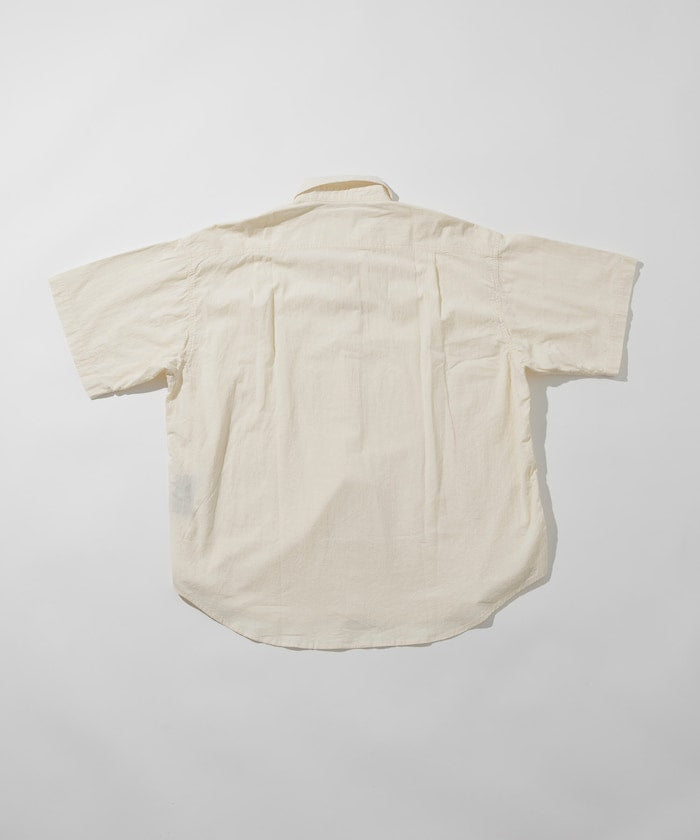 HINSON / 別注 皺感 短袖襯衫