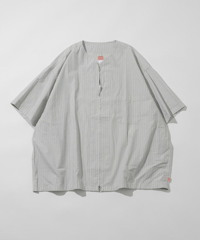 HINSON / 別注 全開襟 短袖襯衫