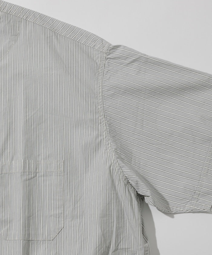 HINSON / 別注 全開襟 短袖襯衫