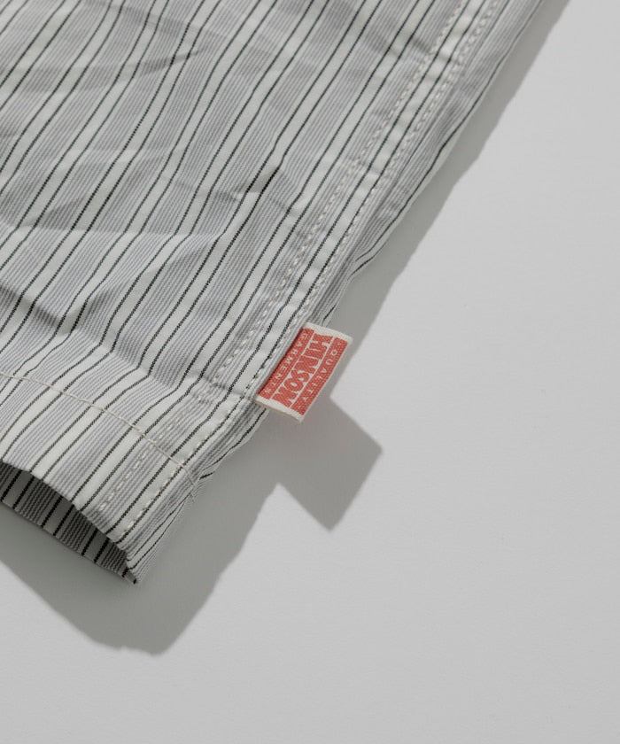 HINSON / 別注 全開襟 短袖襯衫