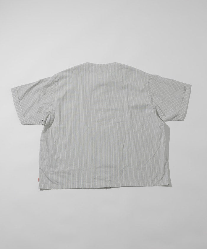 HINSON / 別注 全開襟 短袖襯衫