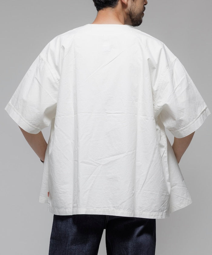 HINSON / 別注 全開襟 短袖襯衫