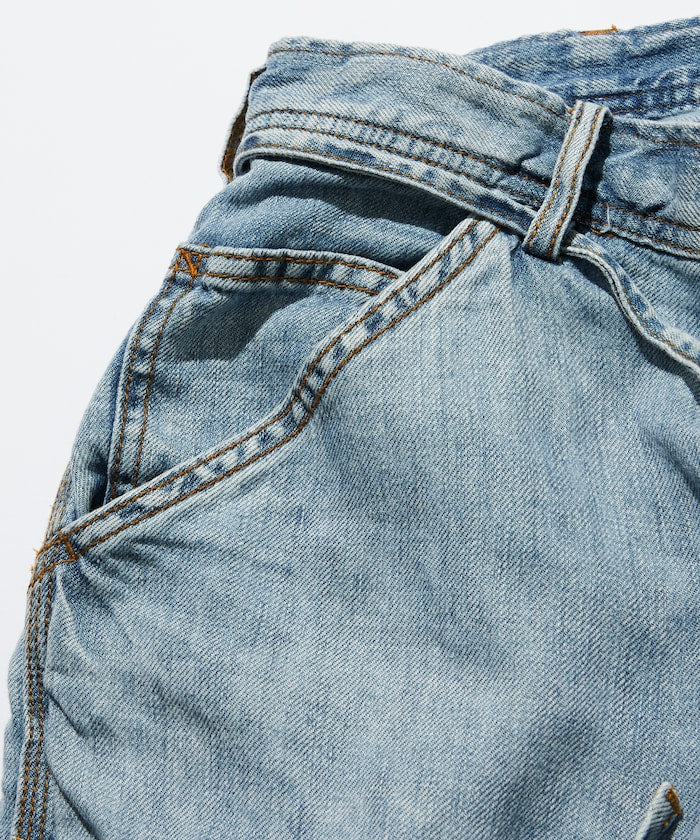 CAHLUMN Linen Denim Painter Pant / 牛仔褲