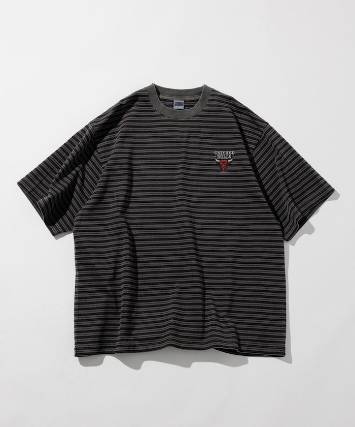 NBA 別注 / 多色條紋 短袖T恤 現貨