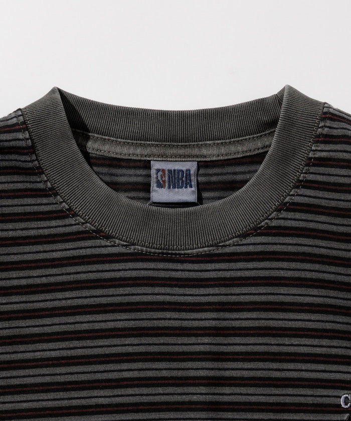 NBA 別注 / 多色條紋 短袖T恤 現貨