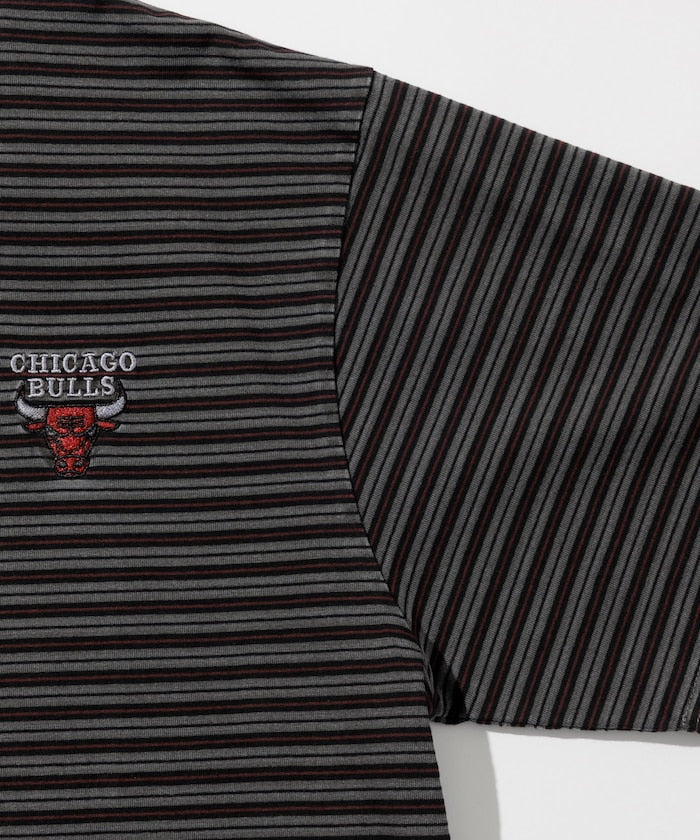 NBA 別注 / 多色條紋 短袖T恤 現貨