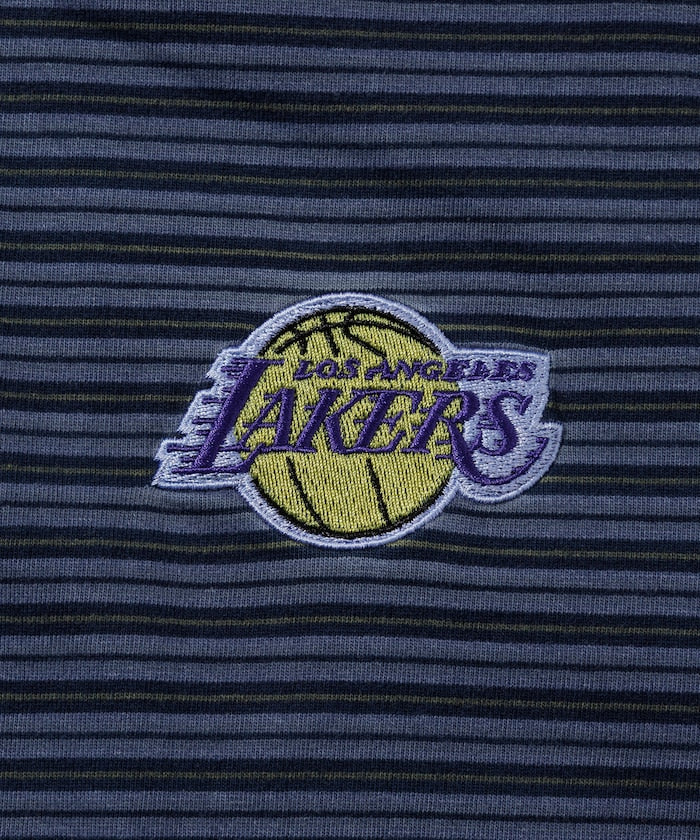NBA 別注 / 多色條紋 短袖T恤