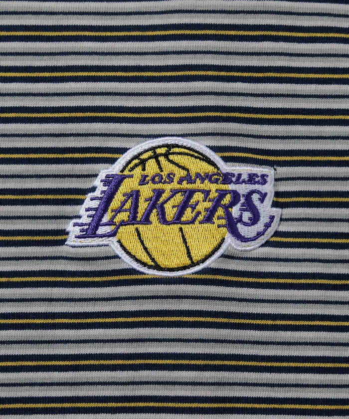 NBA 別注 / 多色條紋 短袖T恤 現貨