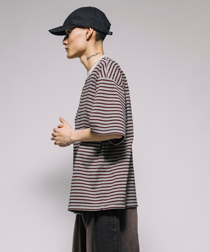 NBA 別注 / 多色條紋 短袖T恤 現貨