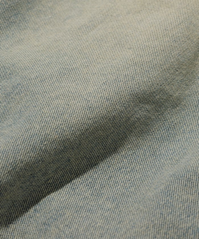 FREAK’S STORE / 寬版弧形 水洗 九分 牛仔短褲