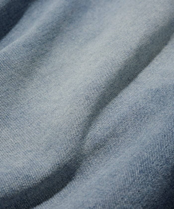 FREAK’S STORE / 寬版弧形 水洗 九分 牛仔短褲