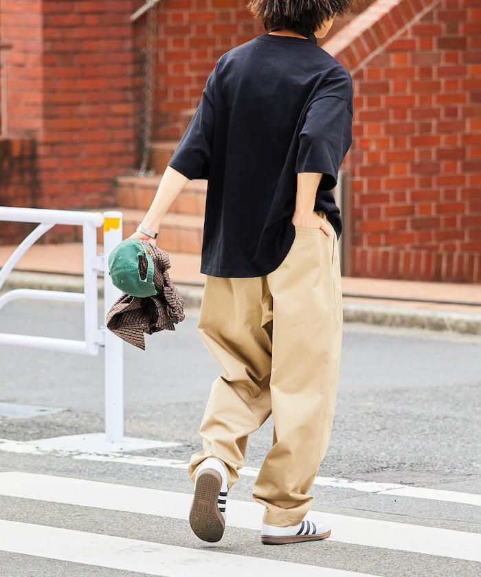 FREAK’S STORE / 寬版 錐形 鬆緊長褲