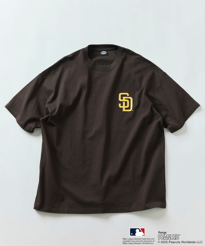 PEANUTS × MLB 聯名 短袖T恤 / PADRES