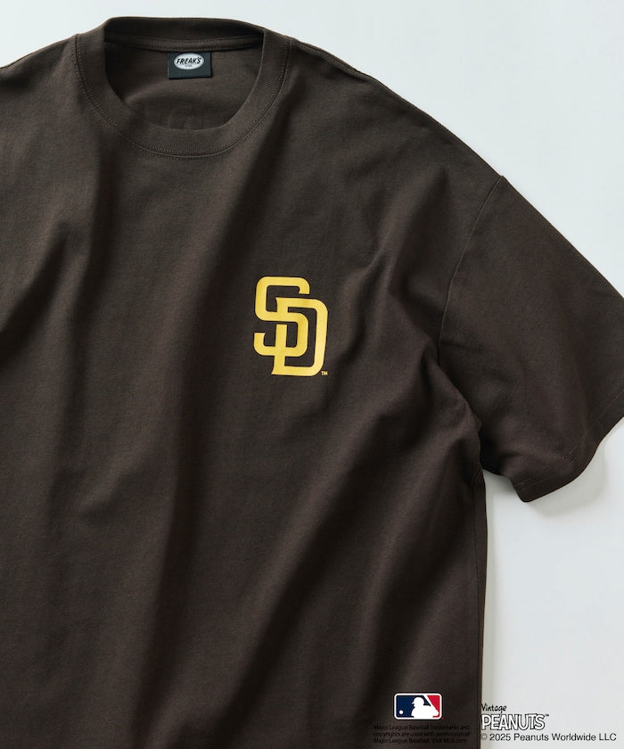 PEANUTS × MLB 聯名 短袖T恤 / PADRES