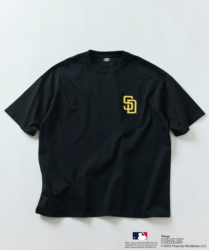 PEANUTS × MLB 聯名 短袖T恤 / PADRES