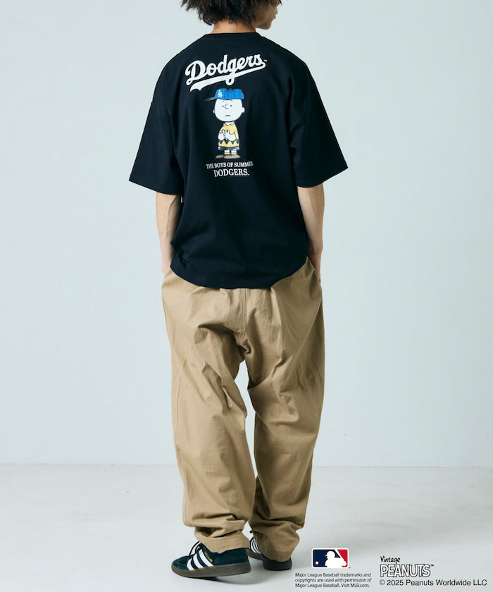 PEANUTS × MLB 聯名款 短袖T恤 / DODGERS