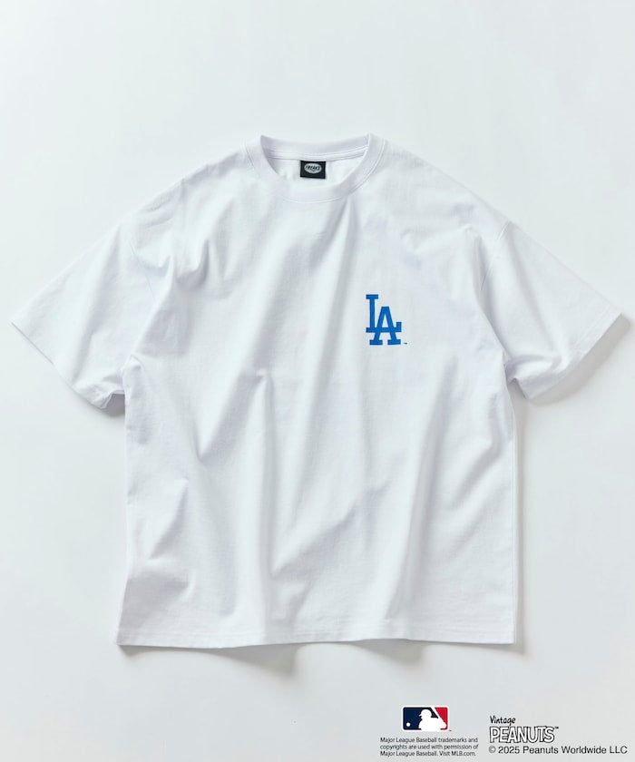 PEANUTS × MLB 聯名款 短袖T恤 / DODGERS
